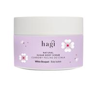 Hagi Bouquet Bianco Peeling Naturale Zuccherino per il Corpo