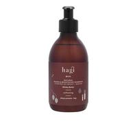 Hagi Whisky Natural Barber Shampoo 300 ml, Shampoo Naturale per la Pulizia Quotidiana, il condizionamento e la cura di barba, baffi e capelli, Estratti di cocco, grano, orzo e luppolo