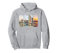 Hagia Sophia, Bosforo & Balat - Turchia Vacanze Istanbul Felpa con Cappuccio