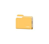 Hagi ustodia SSD a cartella USB 3.2 Gen2, 10 Gbps a NVMe PCI-E M.2, custodia per disco rigido esterno M.2, per MacBook, laptop, iPad, Android, iPhone 17 Pro Max (solo giallo 2230)