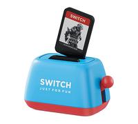 Hagibis Switch Game Case Holder compatibel met Nintendo Switch Games Cards, Portable Cute Broodrooster Strorage Holder Storage 2 Switch Game Cartridge(blu)
