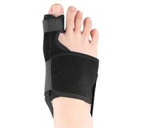 HAGJII Alluce Valgo Correttore Per Donne E Uomini, Divaricatore Alluce Valgo Con Cinturini Regolabili, Tutore Alluce Valgo Correttivo Comodo Supporto Giorno E Notte(Left)