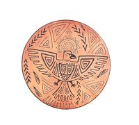 HAGJII Indiano Tamburo A Cornice Musica Di Guarigione Meditazione Tamburo Sciamanico 9.84in Tamburo Siberiano Con Bacchetta, Tamburo Nativo Americano Decorazione Tamburi A Mano(Bird)