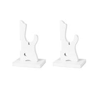 HAGJII Legno Massiccio Scrivania Separato Supporto per Spada Supporto Espositore Piedistallo Supporto per Armi Porta Flauto Gancio per Spada Porta Katana(1st Floor,Bianca)