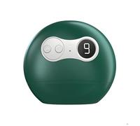 HAGJII Massaggiatore Viso E Collo Con Terapia A Luce Led, Dispositivo Gua Sha Elettrico Per Uso Domestico, Dispositivo Di Bellezza Antirughe, Rassodante E Antigonfiore(Verde)