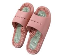 HAGJII Pantofole Da Massaggio Fascite Plantare Sollievo Dall'artrite Pantofole Per Digitopressione Scarpe Da Massaggio Sollievo Dal Dolore E Rilassamento Muscolare(Pink,36-37 EU)
