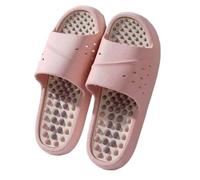 HAGJII Pantofole Da Massaggio, Pantofole Per Digitopressione Scarpe Da Massaggio Sollievo Dal Dolore Da Artrite Massaggianti Per Mamma, Papà E Genitori(Pink,38-39 EU)