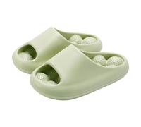 HAGJII Pantofole Da Massaggio Pantofole Per Digitopressione Sollievo Dalla Fascite Plantare Scarpe Da Massaggio Sollievo Dallo Stress Massaggianti Per Uomini E Donne(Verde,35-36 EU)