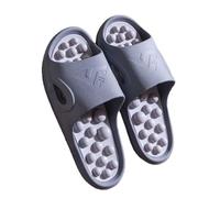 HAGJII Pantofole Per Digitopressione Suola Antiscivolo Pantofole Da Massaggio Sandali Da Bagno Scarpe Da Massaggio Sollievo Dal Dolore Neuropatico(40-41 EU,Gray)