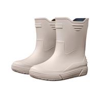 HAGJII Stivali Di Gomma Da Uomo, Stivali Da Pioggia Gamba Rinforzata | Scarpe Da Giardino, Impermeabili Isolate Stivali Da Lavoro Per La Pesca E Le Rive Dei Torrenti
