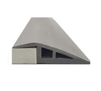 HAGJII Striscia Di Soglia Universale Multifunzionale Tappeto Soglia Di Dislivello Pavimento Autoadesivo Per Dislivelli Profilo Di Transizione(7-10MM(3.5CM)_GRAY)