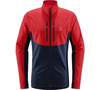 Haglöfs 604819_4XD ROC SHEER MID JACKET MEN Giacca UOMO ZENITH RED/TARN BLUE Taglia M