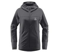 Haglöfs 605062_2AT Betula Q Hood Maglia Lunga Donna Magnetite Taglia M
