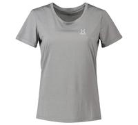 Haglöfs 605158_4V6 Ridge Hike Tee Women T-Shirt Donna Concrete Solid Taglia L