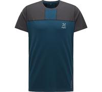 Haglöfs 605224_4QN L.I.M Strive Tee Men T-Shirt Uomo Dark Ocean/Magnetite Taglia M