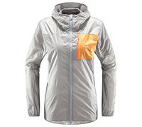 Haglöfs 605237_4TL L.I.M SHIELD HOOD Giacca DONNA CONCRETE/SOFT ORANGE Taglia S