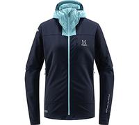 Haglöfs 605377_4RJ L.I.M HYBRID SOFTSHELL JACKET Giacca DONNA TARN BLUE/FROST BLUE Taglia XS