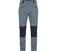 Haglöfs 605400_4X9 Chilly Softshell Pantaloni Sportivi Uomo Steel Blue/Tarn Blue Taglia 48