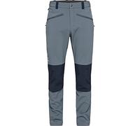 Haglöfs 605400_4X9 Chilly Softshell Pantaloni Sportivi Uomo Steel Blue/Tarn Blue Taglia 50