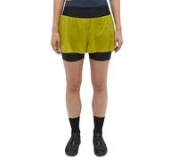 Haglöfs 607203_5QC L.I.M Intense Trail 2IN1 Pantaloncini Donna Aurora/Teak Brown Taglia M