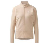 Haglofs Buteo Mid Full Zip Fleece Beige L Donna