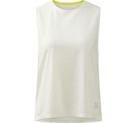 Haglöfs - Canottiera da escursionismo leggera e traspirante - L.I.M Ridge Tank W Soft White per Donne in Poliestere Riciclato - Taglia S - Bianco