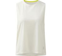Haglöfs - Canottiera da escursionismo leggera e traspirante - L.I.M Ridge Tank W Soft White per Donne in Poliestere Riciclato - Taglia L - Bianco