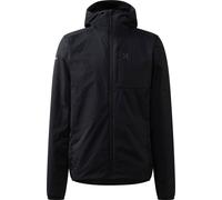 Haglöfs - Giacca da trekking leggera e idrorepellente - L.I.M Mimic Barrier Hood M True Black per Uomo in Softshell - Taglia XL - Nero
