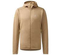 Haglöfs - L.I.M Mid Multi II Hood - Giacca in pile XL beige