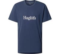 Haglöfs Maglietta da uomo, colore blu mimetico, M