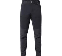 Haglöfs - Pantaloni da escursionismo leggeri e resistenti - Alert Mid Pant M True Black in Pelle - Taglia 52 FR - Nero