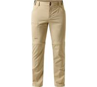 Haglöfs - Pantaloni di escursionismo resistenti - Lite Standard Zip-Off II Pant M Chalk Beige per Uomo in Pelle - Taglia 50 FR
