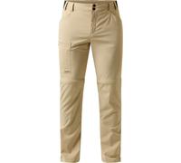 Haglöfs - Pantaloni di escursionismo resistenti - Lite Standard Zip-Off II Pant M Chalk Beige per Uomo in Pelle - Taglia 46 FR