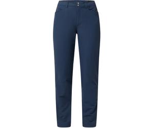 Haglöfs - Pantaloni leggeri e idrorepellenti per l'escursionismo - Korp Lite Pant W Tarn Blue per Donne in Poliestere Riciclato - Taglia 36 FR - Blu navy