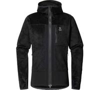 Haglöfs - Polartec® Vassi Mid Hood - Vassi Mid Hood M True Black - Taglia M - Nero