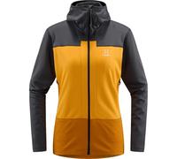 HAGLÖFS Roc Flash Mid Hood W - Donna - Grigio / Giallo / Arancione - Taglia S- modello 2023