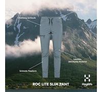 Haglöfs - ROC Lite Slim, Pantaloni Sportivi Donna