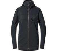 Haglofs Rosson Mid Full Zip Fleece Nero M Donna