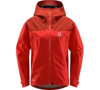 Haglöfs - Veste d'alpinisme 3 couches en GORE-TEX - ROC Flash GTX Jacket W Poppy red/Corrosion per Donne - Taglia S - rosso