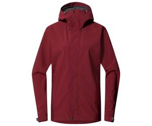 Haglöfs - Women's Breeze Proof Jacket - Giacca antipioggia XL rosso