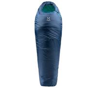 Haglöfs - Women's Musca -5 - Sacco a pelo sintetico 175 cm Zip: Left blu/verde