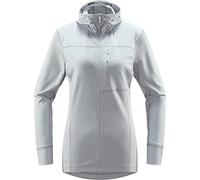 HAGLOFS 605371_2A5 L.I.M Mid Multi Hood Women Maglia Lunga Donna Concrete Taglia XS