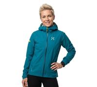 Haglofs l i m airak 2 5l donna giacca impermeabile con cappuccio blu