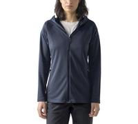 HAGLOFS Korp Mid Hood W - felpa in pile - donna L Dark Blue woman Recycled Polyester,Bluesign