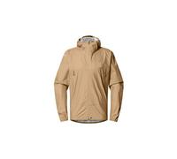 Giacca con cappuccio Haglöfs L.I.M Proof marrone chiaro - L