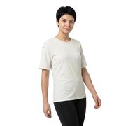 Haglöfs - T-shirt da escursionismo leggero e traspirante - L.I.M Ridge Tee W Soft White per Donne in Poliestere Riciclato - Taglia S - Bianco
