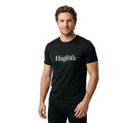Haglofs Outsiders Short Sleeve T-shirt Nero S Uomo