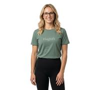 Haglofs Outsiders Short Sleeve T-shirt Verde M Donna