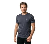 Haglofs Ridge Short Sleeve T-shirt Nero S Uomo