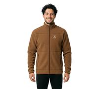 Haglofs Mossa Pile Full Zip Fleece Marrone L Uomo